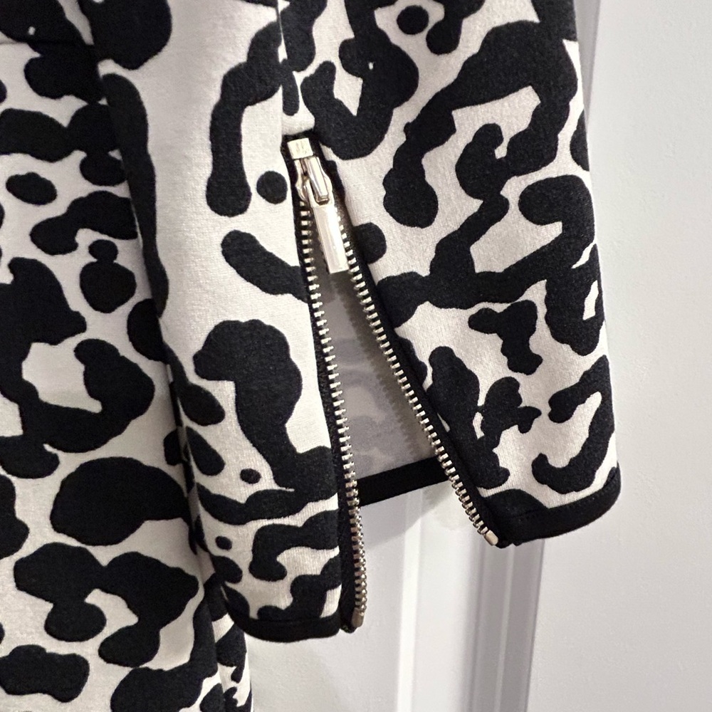 Ann Taylor 3/4 Length Sleeve Animal Print Dress Size 12 - Picture 14 of 14